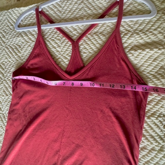 Hurley Rust Red Cotton Sundress T Back Maxi Dress Super Soft Comfortable Medium - Picture 9 of 14